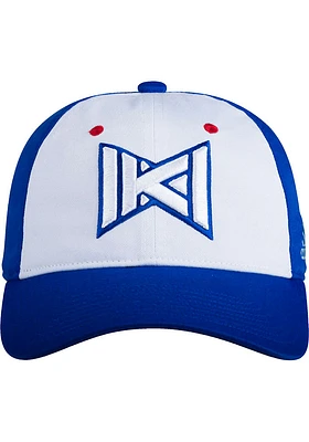 Adidas Kansas Jayhawks Reverse Retro Slouch Adjustable Hat - White