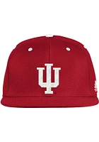 Adidas Indiana Hoosiers Mens Crimson On-Field Baseball Fitted Hat
