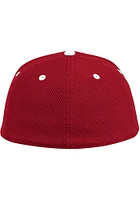 Adidas Indiana Hoosiers Mens Crimson Mesh On-Field Baseball Fitted Hat