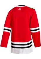 Adidas  Chicago Blackhawks Mens Red Authentic Hockey Jersey