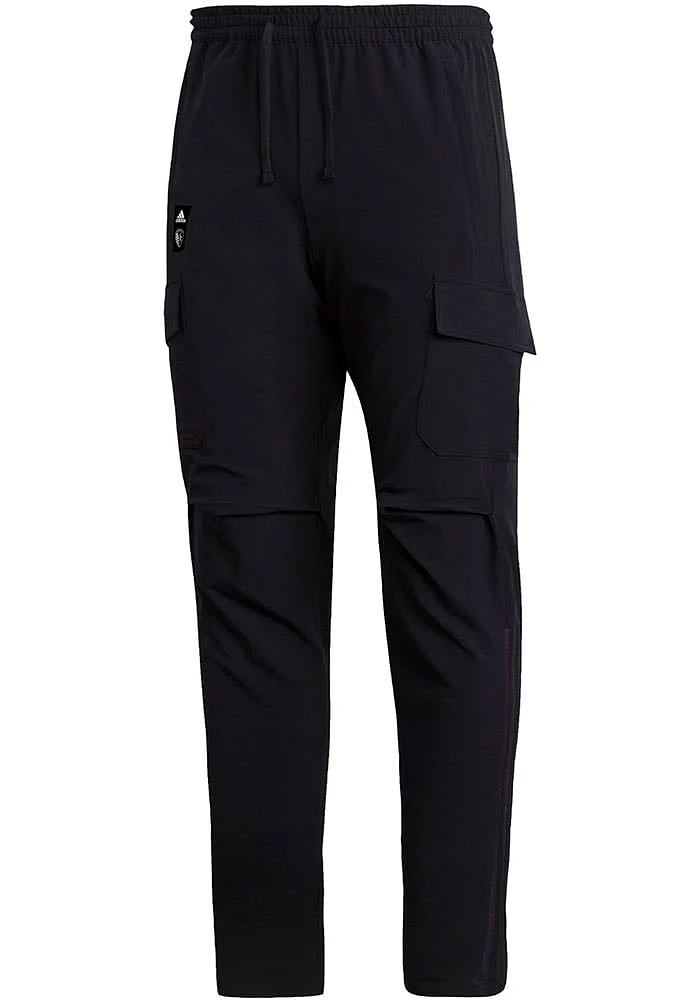 Adidas Sporting Kansas City Mens Black Travel Design Pants