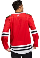 Adidas  Chicago Blackhawks Mens Red Home Authentic Hockey Jersey
