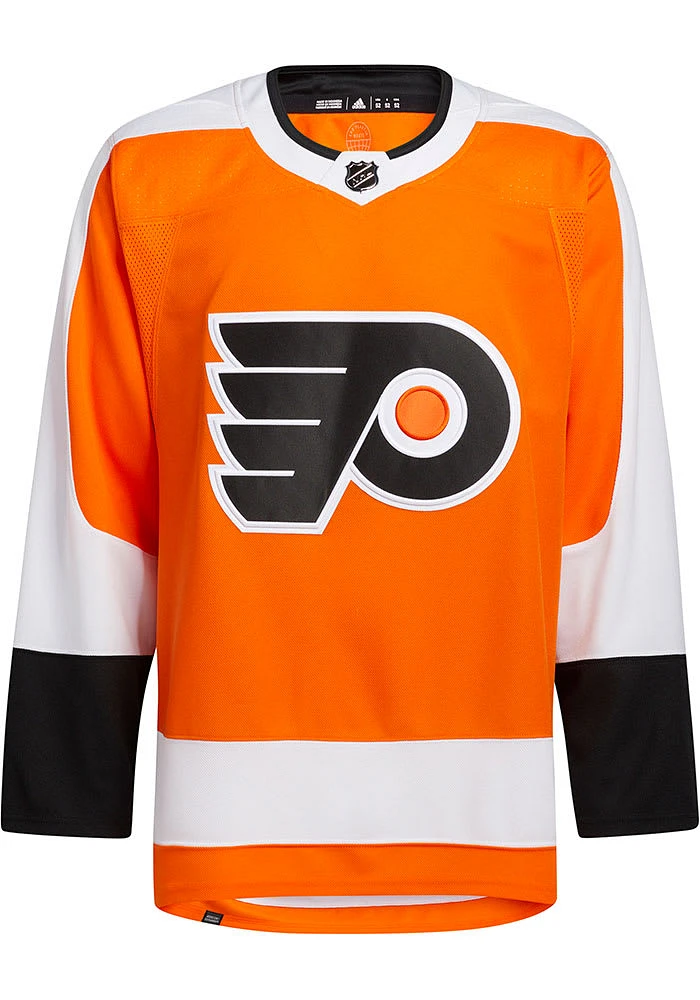 Adidas Philadelphia Flyers Mens Orange Home Authentic Edition Hockey Jersey