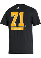 Evgeni Malkin Pittsburgh Penguins Black Name And Number Short Sleeve Player T Shirt