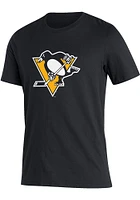 Evgeni Malkin Pittsburgh Penguins Black Name And Number Short Sleeve Player T Shirt