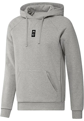 Adidas Sporting Kansas City Mens Grey Travel Hood
