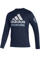 Adidas Sporting Kansas City Navy Blue Creator Long Sleeve T-Shirt