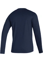 Adidas Sporting Kansas City Navy Blue Creator Long Sleeve T-Shirt