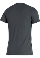 Adidas Kansas Jayhawks Charcoal Raining Buckets Short Sleeve T Shirt