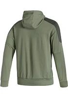 Adidas Detroit Red Wings Mens Olive Salute To Service Hood