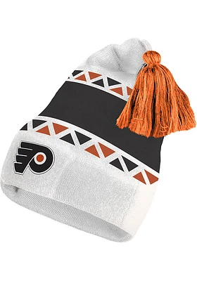 Adidas Philadelphia Flyers White 2022 Reverse Retro Beanie Mens Knit Hat