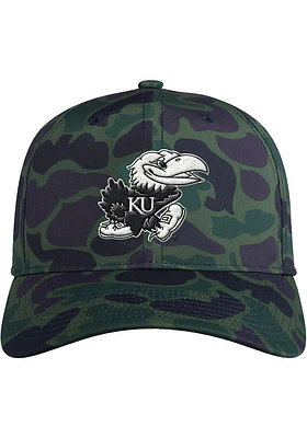 Adidas Kansas Jayhawks Slouch Adjustable Hat - Green