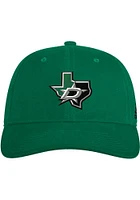Adidas Dallas Stars Mens Green Slouch Semi-Fitted Flex Hat