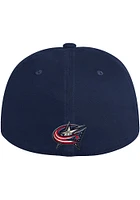 Adidas Columbus Blue Jackets Mens Navy Slouch Semi-Fitted Flex Hat
