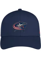 Adidas Columbus Blue Jackets Mens Navy Structured Flex Hat