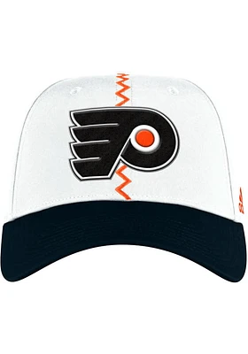 Adidas Philadelphia Flyers Mens White 2022 Reverse Retro Stretch Flex Hat
