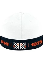 Adidas Philadelphia Flyers Mens White 2022 Reverse Retro Stretch Flex Hat