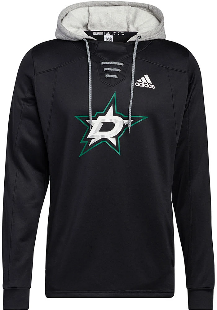 Adidas Dallas Stars Mens Black SKATELACE HOODY Hood