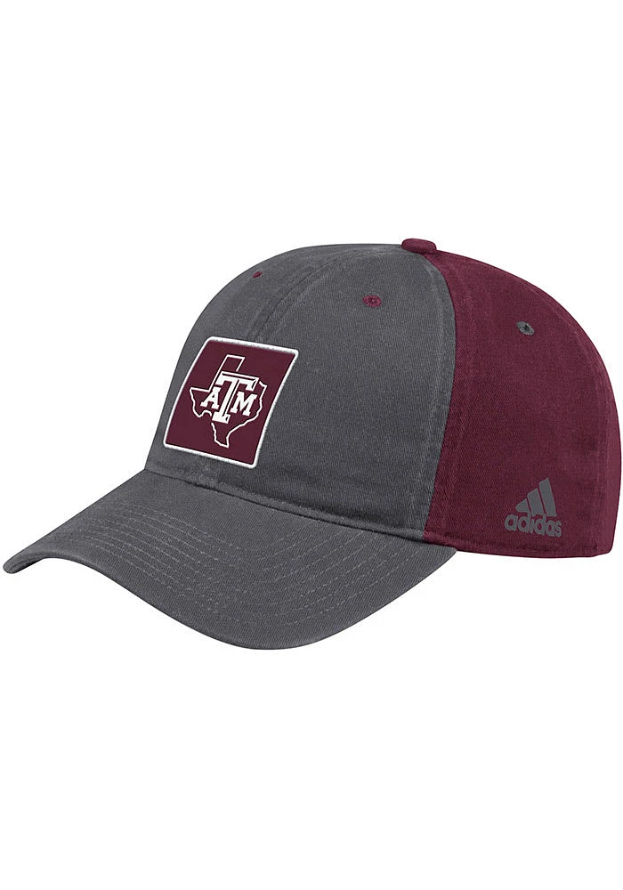 Adidas Texas A&M Aggies 2019 Sideline Team Slogan Slouch Adjustable Hat - Grey