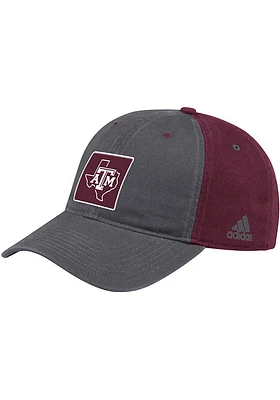 Adidas Texas A&M Aggies 2019 Sideline Team Slogan Slouch Adjustable Hat - Grey