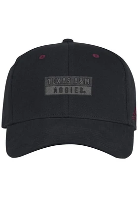 Adidas Texas A&M Aggies Mens Black Slouch Stretch Flex Hat