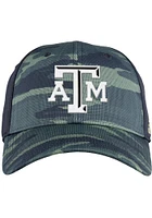 Adidas Texas A&M Aggies Mens Green Camo Structured Stretch Flex Hat