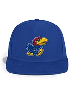 Adidas Kansas Jayhawks Blue Flat Brin Mens Snapback Hat