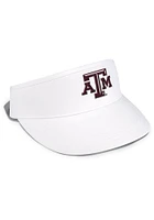 Adidas Texas A&M Aggies Mens White Coach Tall Adjustable Visor