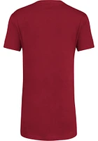 Adidas Louisville Cardinals Youth Red Wordmark Short Sleeve T-Shirt