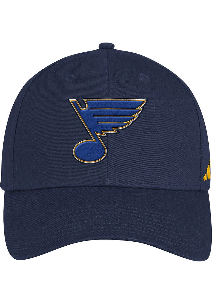 Adidas St Louis Blues Structured Refresh Adjustable Hat - Blue