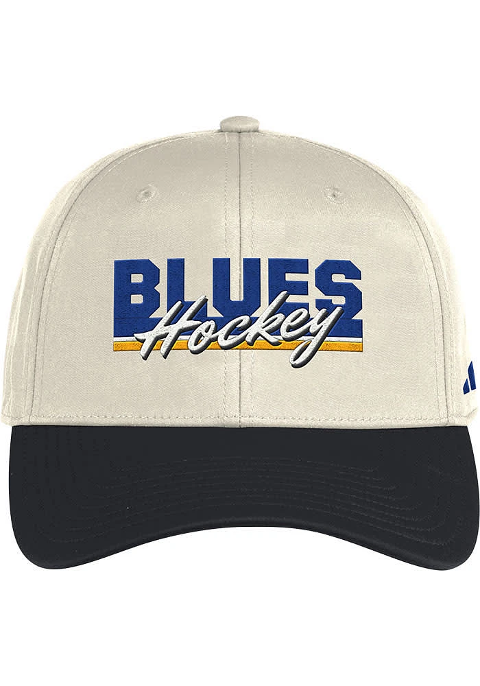 Adidas St Louis Blues Vault 2T Adjustable Hat - Tan