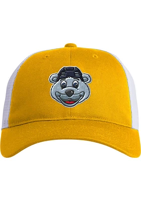 Adidas St Louis Blues Relaxed Mascot Trucker Adjustable Hat - Yellow
