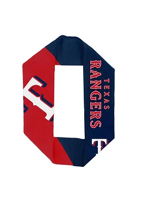 Forever Collectibles Texas Rangers Infinity Womens Scarf