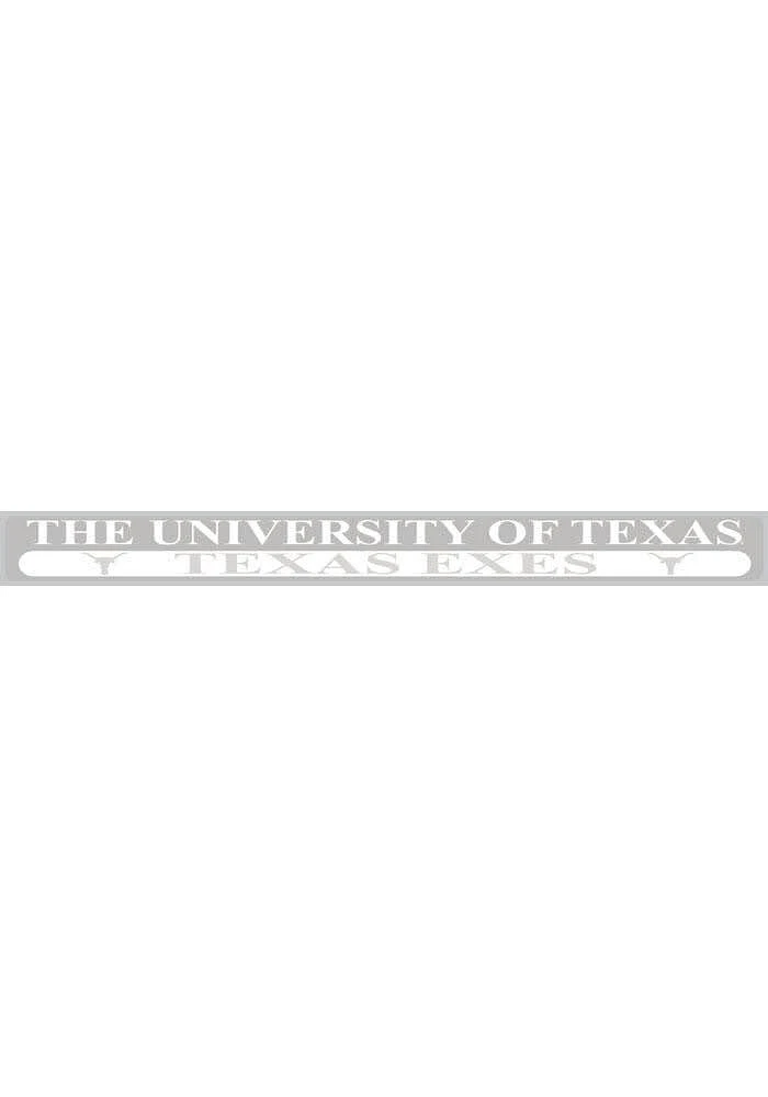 Texas Longhorns 2x19 White Texas Exes Auto Strip - White