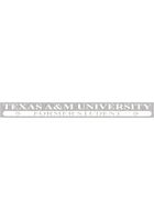 Texas A&M Aggies 2x19 White Former Student Auto Strip - White