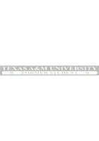 Texas A&M Aggies 2x19 White Former Student Auto Strip - White