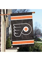 Philadelphia Flyers 48X28 Applique Sleeve Banner - Black