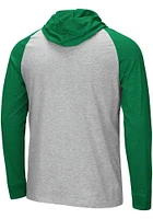 Colosseum North Texas Mean Green Mens Grey Slopestyle Long Sleeve Hoodie