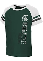 Colosseum Michigan State Spartans Toddler Green Edmonton Short Sleeve T-Shirt