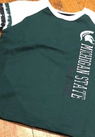Colosseum Michigan State Spartans Toddler Green Edmonton Short Sleeve T-Shirt