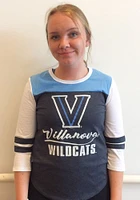 Colosseum Villanova Wildcats Womens Navy Blue Palermo LS Tee
