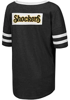 Colosseum Wichita State Shockers Womens Black Florence Short Sleeve T-Shirt