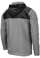 Colosseum Wichita State Shockers Mens Grey Nelson Long Sleeve Zip