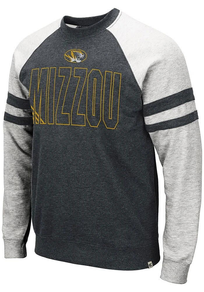 Colosseum Missouri Tigers Mens Black Oh Long Sleeve Fashion Sweatshirt