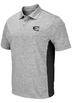 Colosseum Emporia State Hornets Mens Grey Alaska Short Sleeve Polo