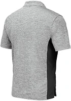Colosseum Emporia State Hornets Mens Grey Alaska Short Sleeve Polo
