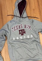 Colosseum Texas A&M Aggies Mens Grey Coach Hood