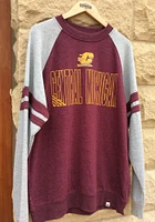 Colosseum Central Michigan Chippewas Mens Grey DOh Long Sleeve Fashion Sweatshirt
