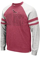 Colosseum Saint Josephs Hawks Mens Grey DOh Long Sleeve Fashion Sweatshirt