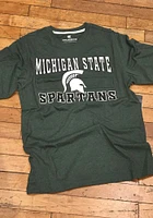 Colosseum Michigan State Spartans Green Swanson Short Sleeve T Shirt
